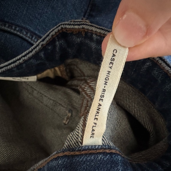 RAG & BONE Casey High Rise Ankle Flare in Chelsea Blue Size 27 NWT - Picture 8 of 8